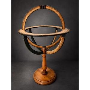 Ptolemaic Armillary Sphere—attributed To Félix Delamarche—paris, Circa 1820–1835