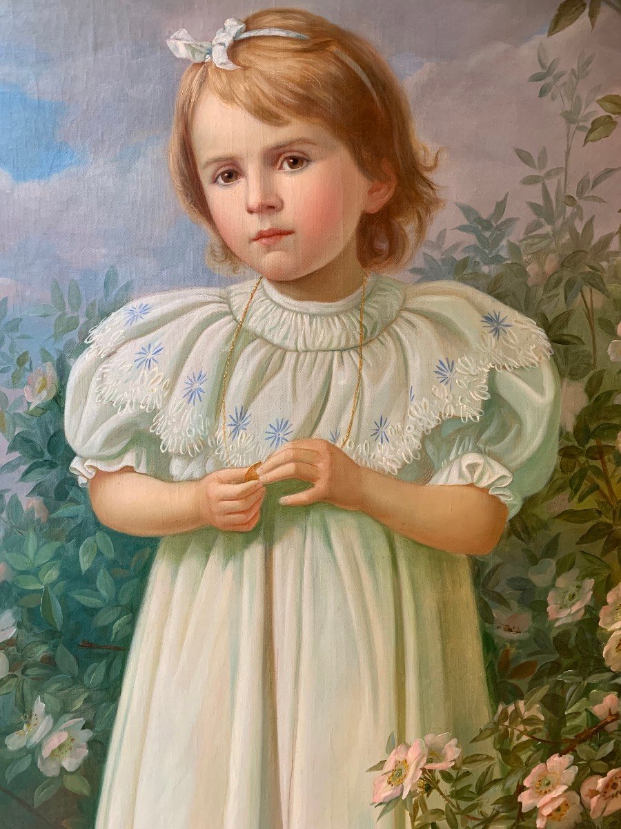 Little Girl "joanny Ogier" (1863-1922)-photo-4