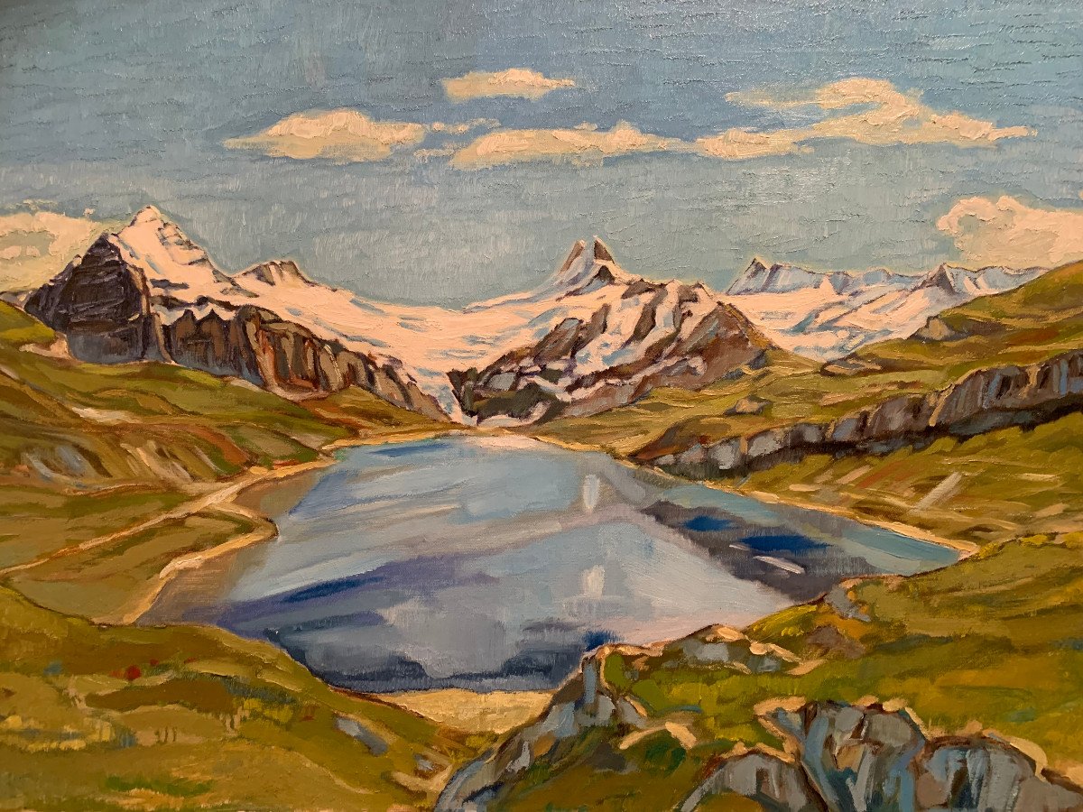 Bachalp Lake – D. Dubois - 20th Century