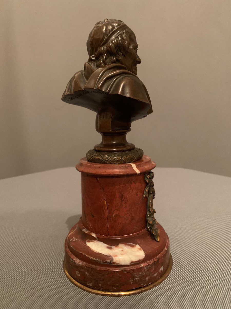 Bronze De Voltaire – Barbedienne Fondeur – XIX éme-photo-2