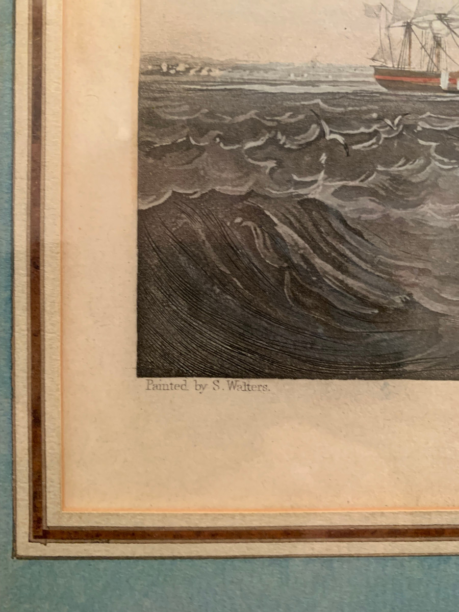 Gravure de Marine Anglaise-photo-4