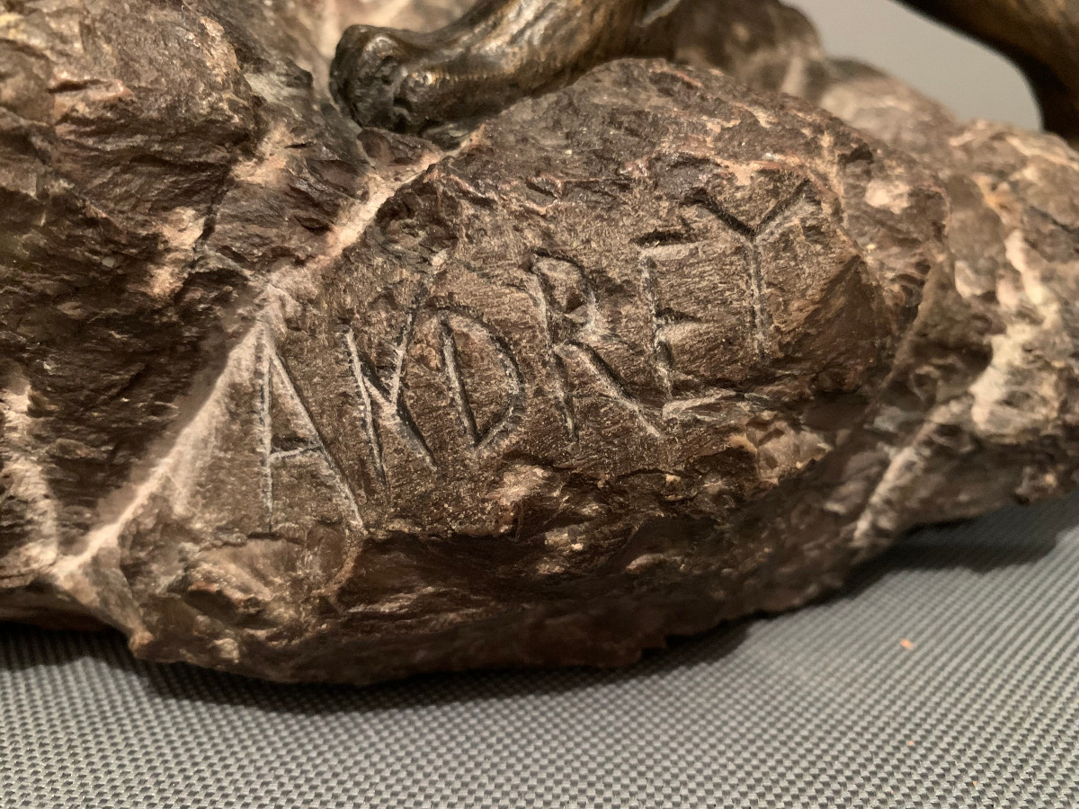Tigre En Bronze De « James ANDREY » (XIXéme-XXéme siècle)-photo-7