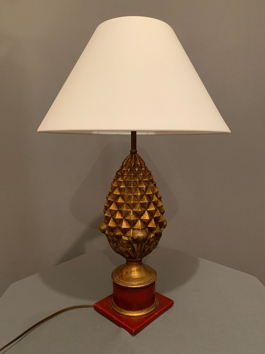 Lampe « Pomme de Pin » dans le gout de la maison Charles-photo-2