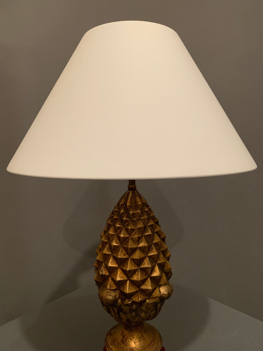 Lampe « Pomme de Pin » dans le gout de la maison Charles-photo-3