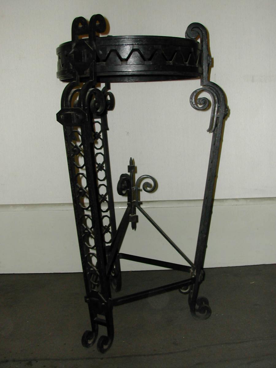 Bolster Wrought Iron Art Deco-photo-6