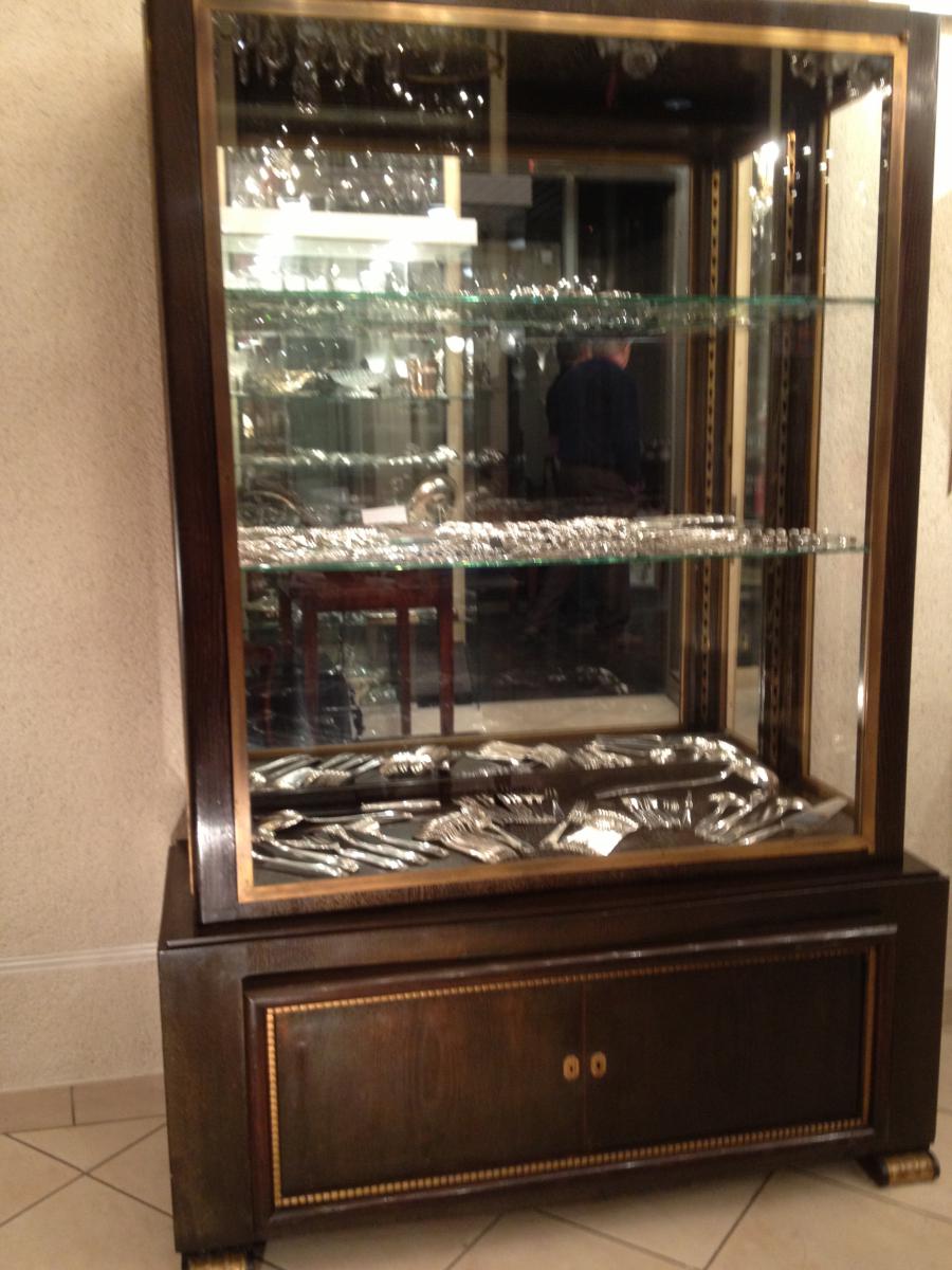 Vitrine Art-déco De Christian Krass (1868-1957)-photo-4