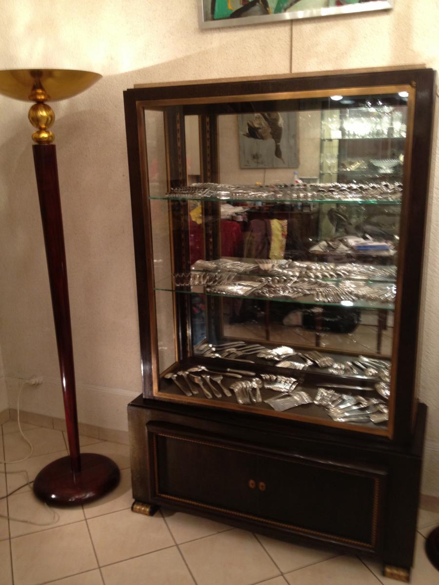 Vitrine Art-déco De Christian Krass (1868-1957)-photo-7