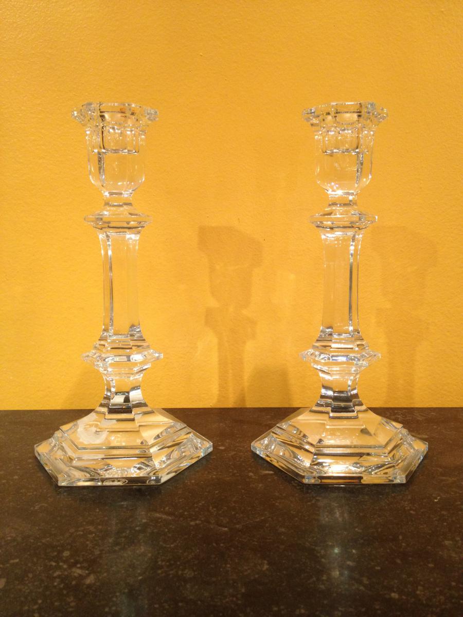 Bougeoirs Baccarat