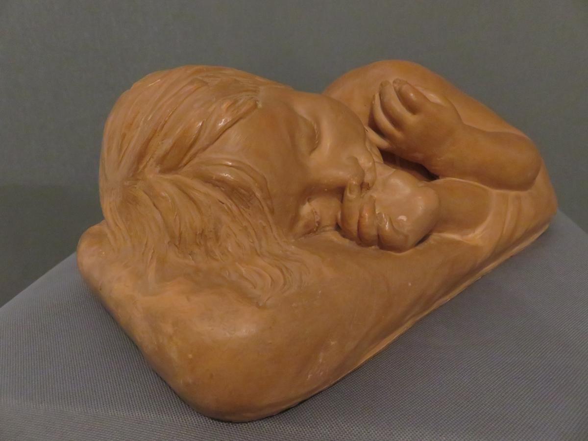 Terracotta From Marcel Bouraine (1886-1948)-photo-5