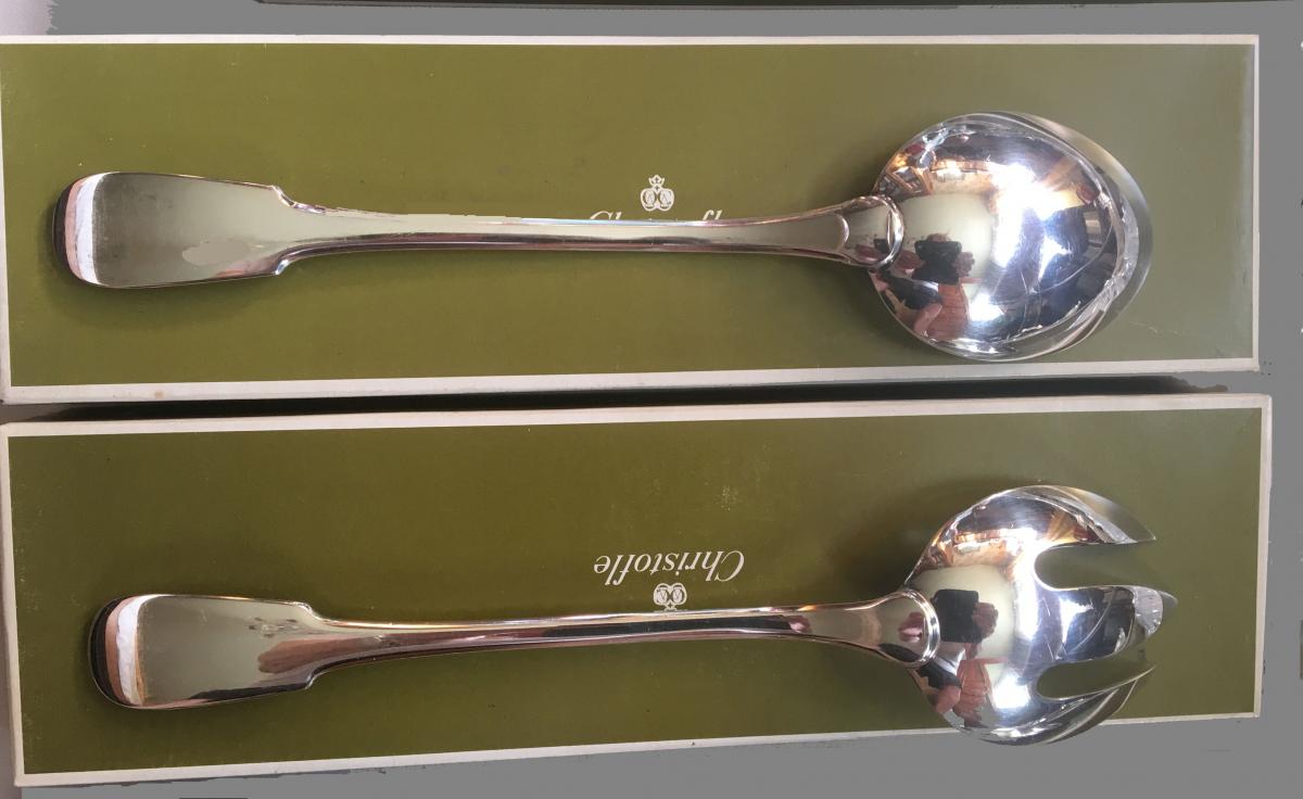 Ménagère Christofle Modèle Cluny 58 Pièces-photo-3