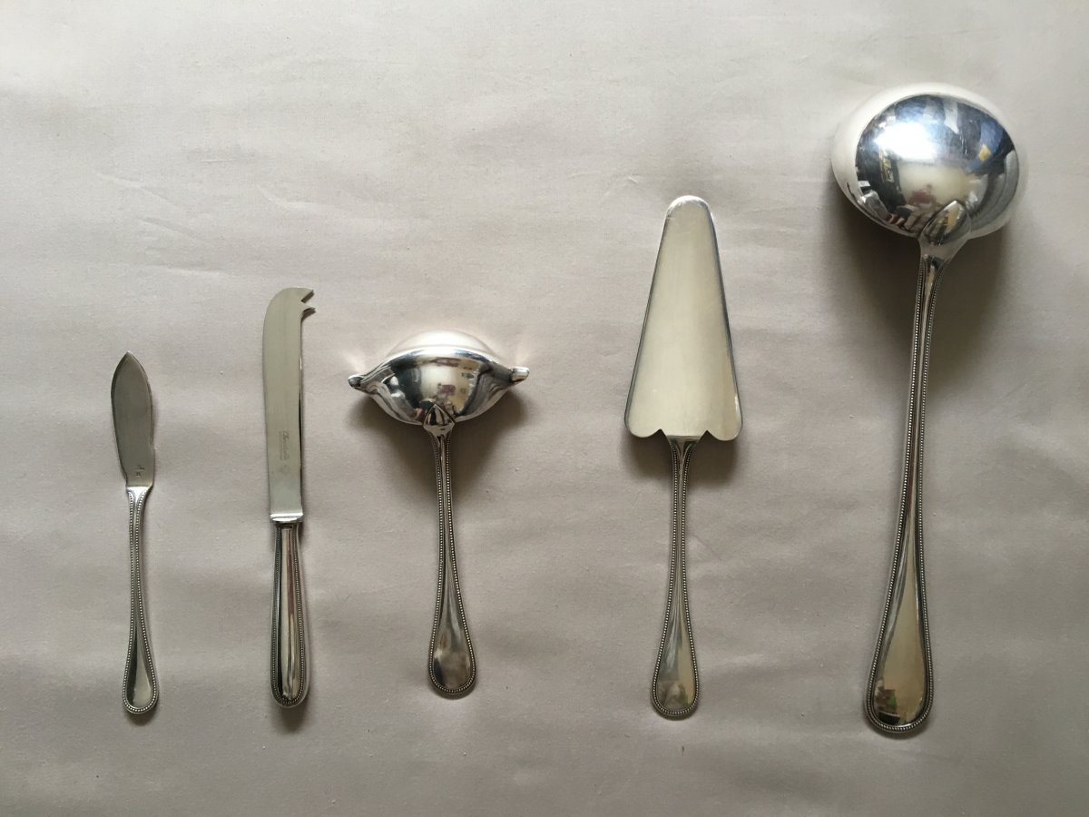  Ménagère Christofle - Modèle Perles -photo-1