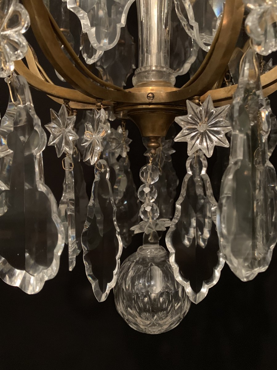 Cage Shaped Chandelier From Home Baccarat-photo-2