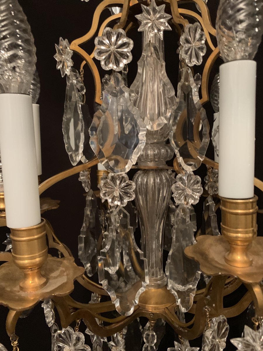 Lustre De Forme Cage De La Maison Baccarat-photo-3
