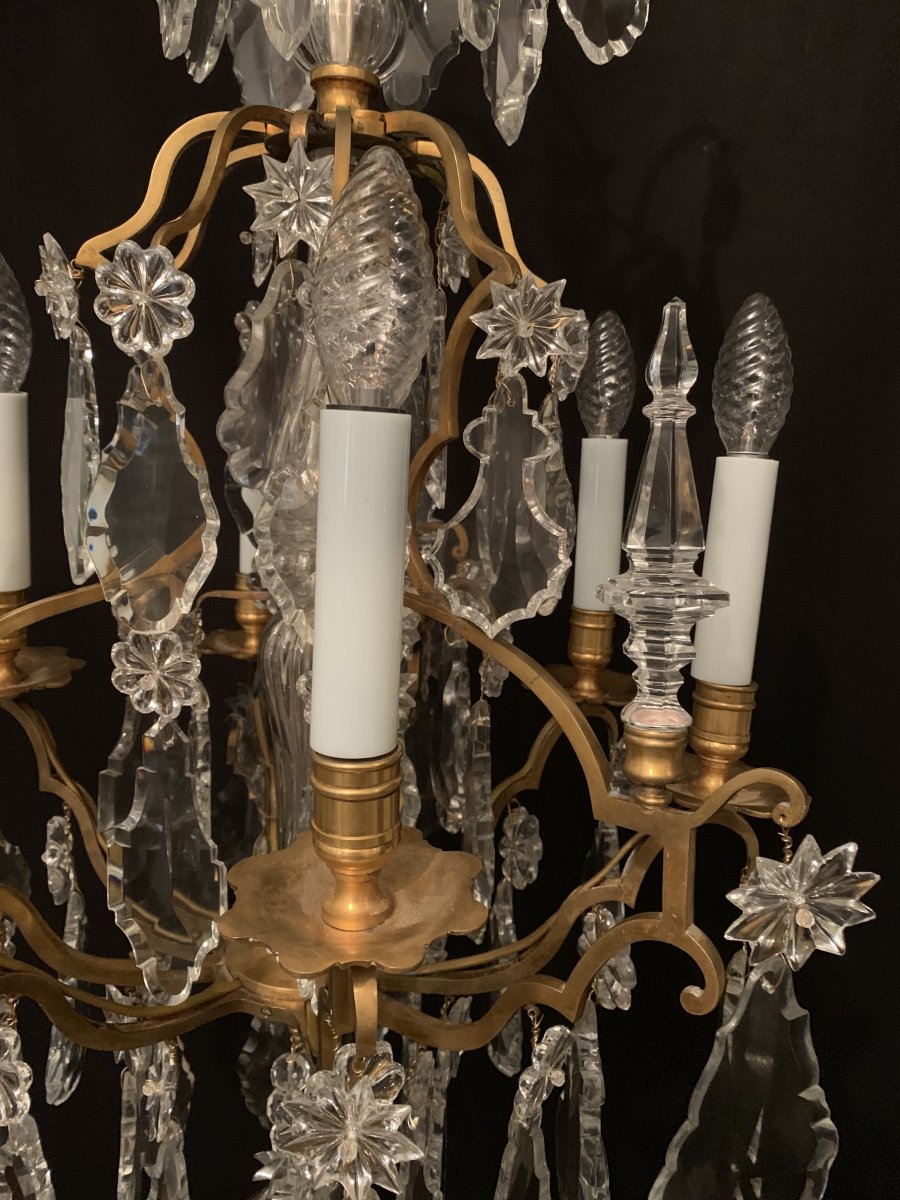 Cage Shaped Chandelier From Home Baccarat-photo-2