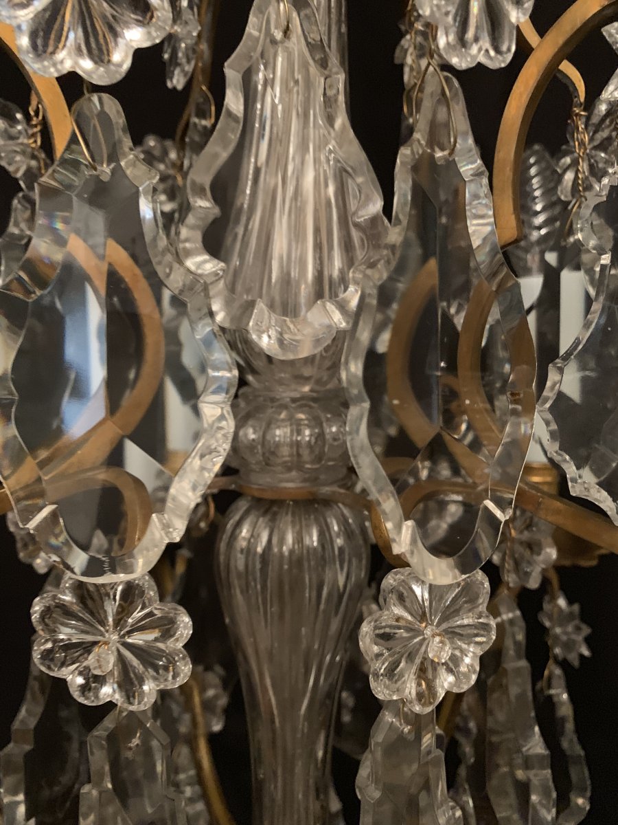 Lustre De Forme Cage De La Maison Baccarat-photo-5