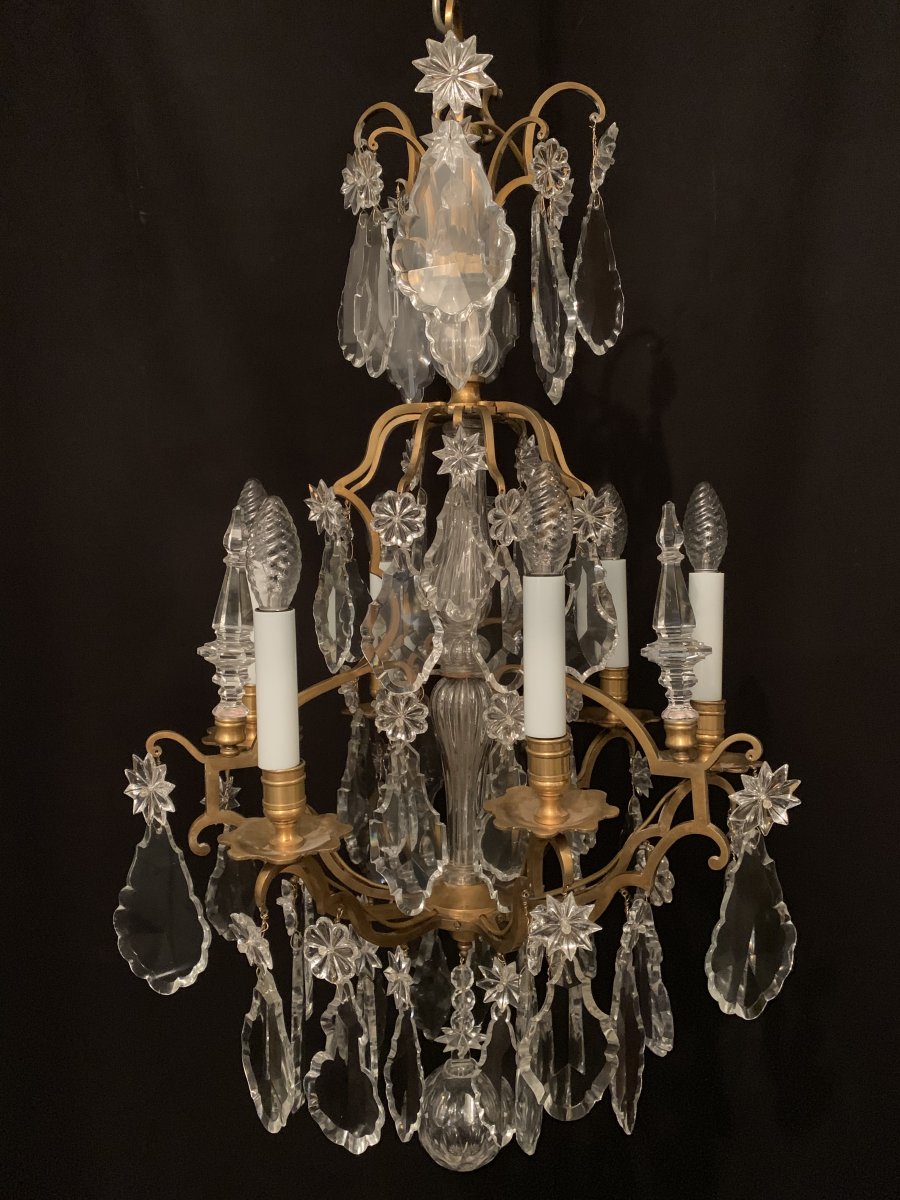 Cage Shaped Chandelier From Home Baccarat-photo-6