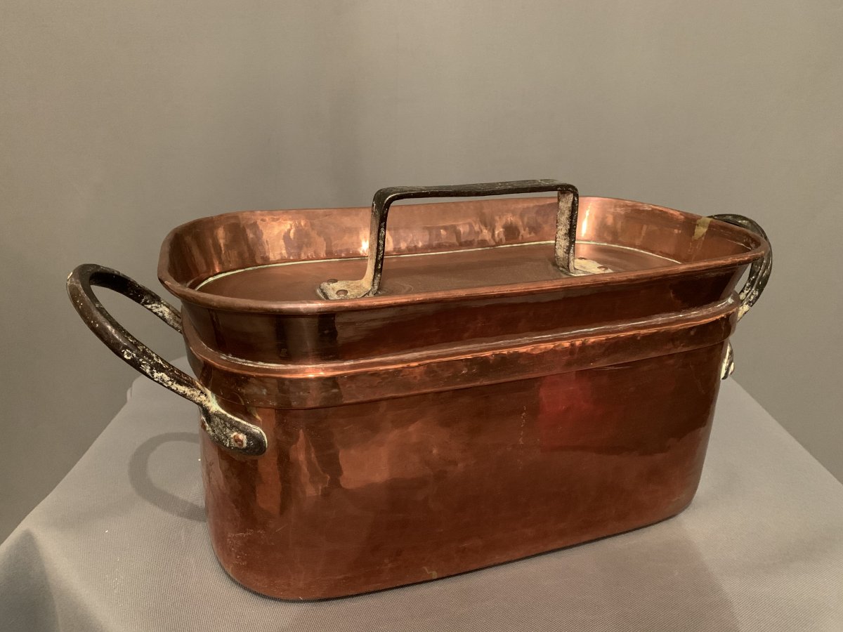 Large 18th Century Copper Daubière-photo-2