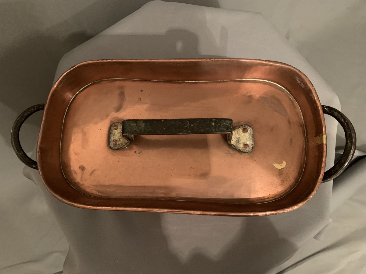 Large 18th Century Copper Daubière-photo-4