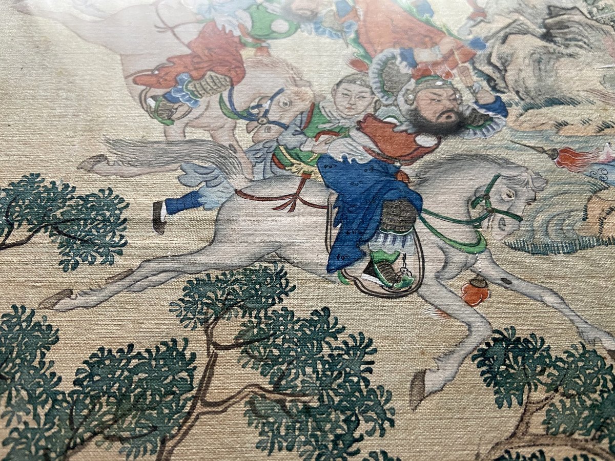 Chine - Peinture Vers 1830/40-photo-6