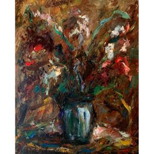 « Fleurs » Elemer Vagh-weinmann 1906-1990
