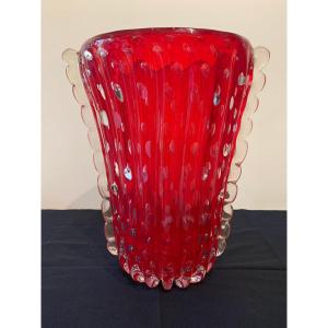 Seguso - Vase En Verre De Murano –