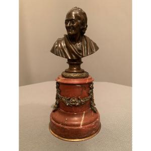 Bronze De Voltaire – Barbedienne Fondeur – XIX éme