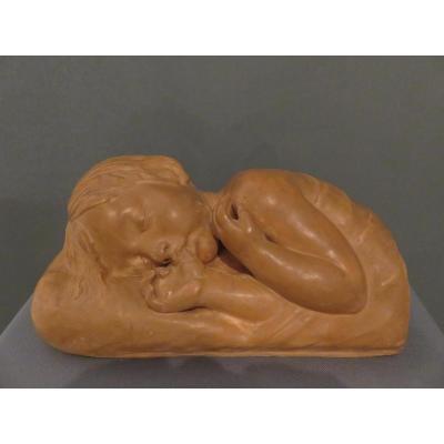 Terracotta From Marcel Bouraine (1886-1948)