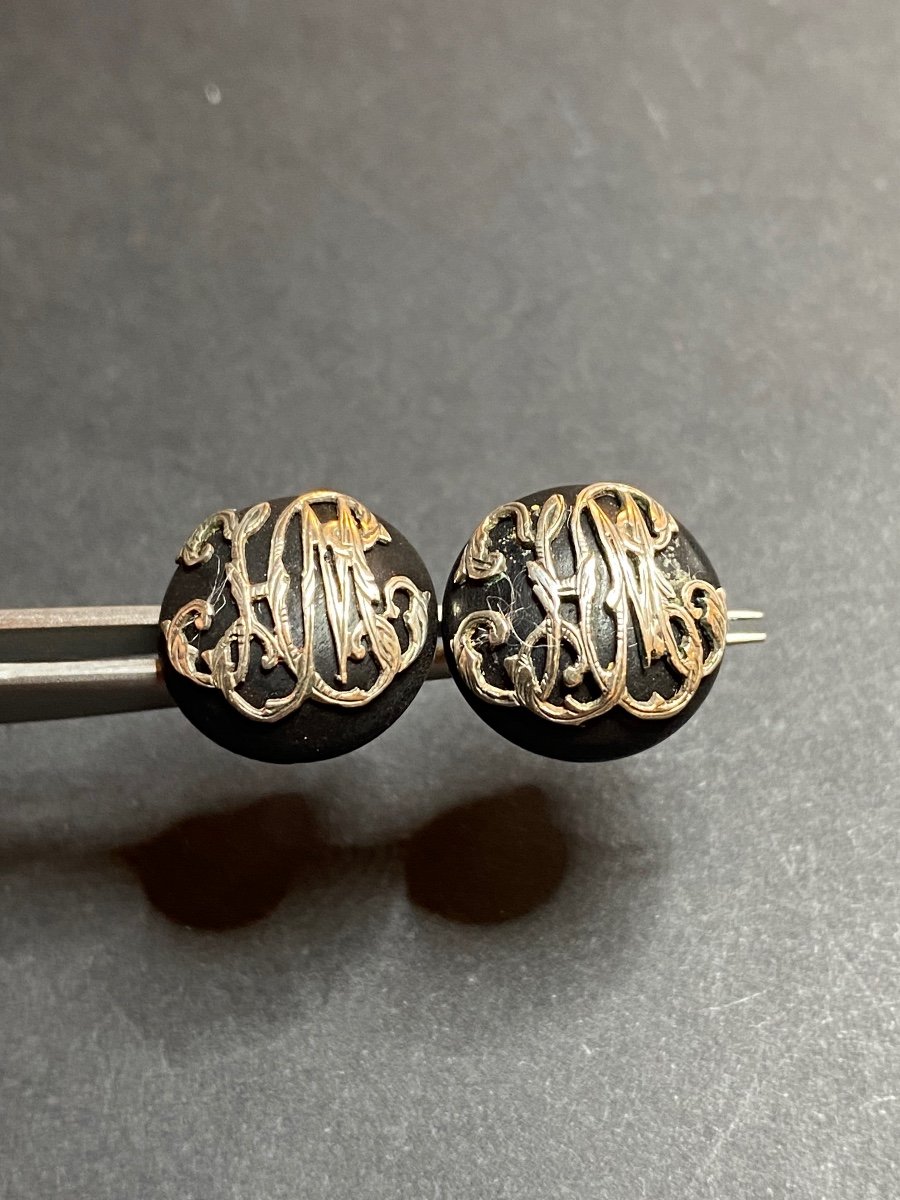 Old Pair Of Gold Earrings