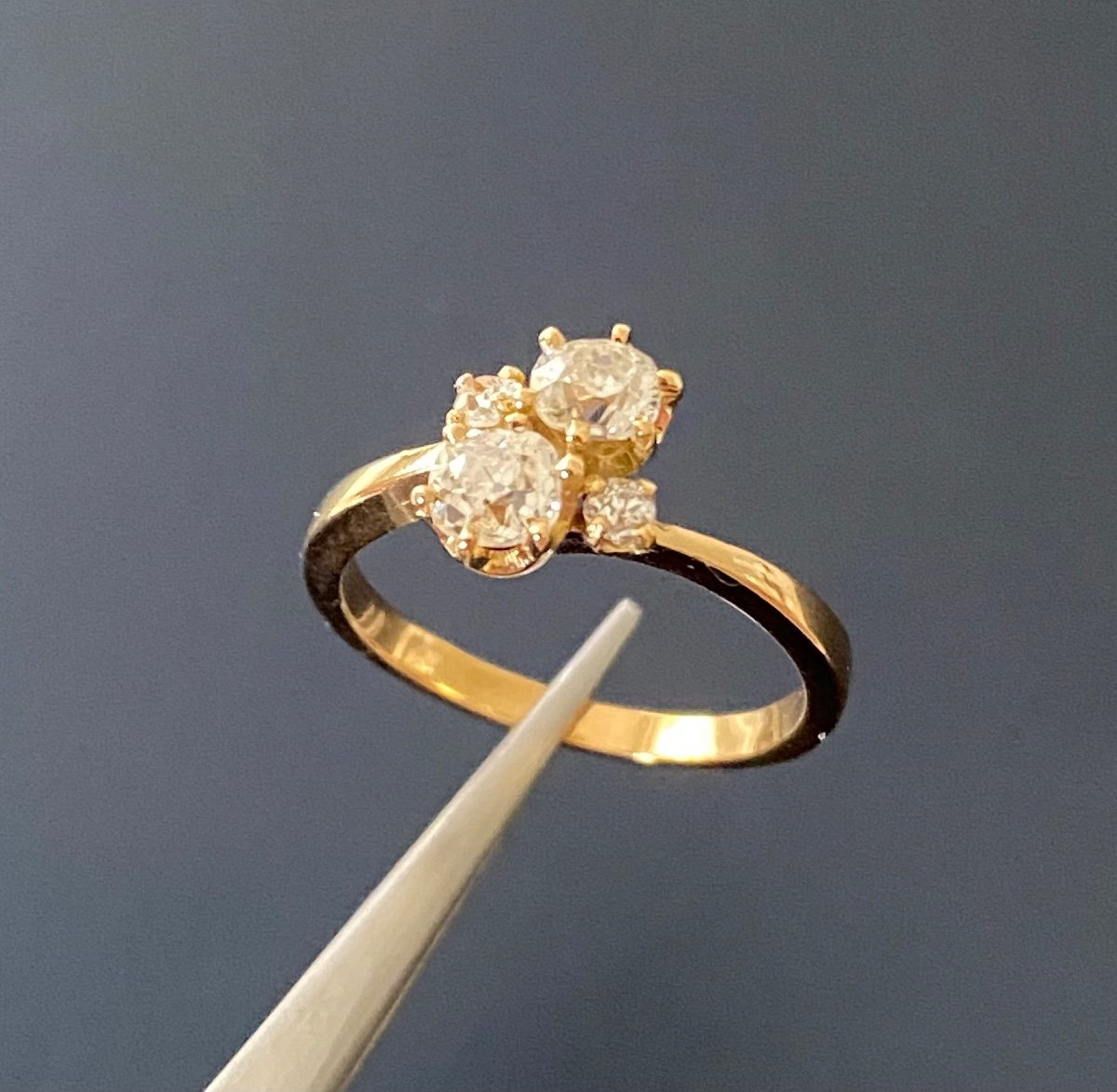 Bague Or Et Diamants-photo-7