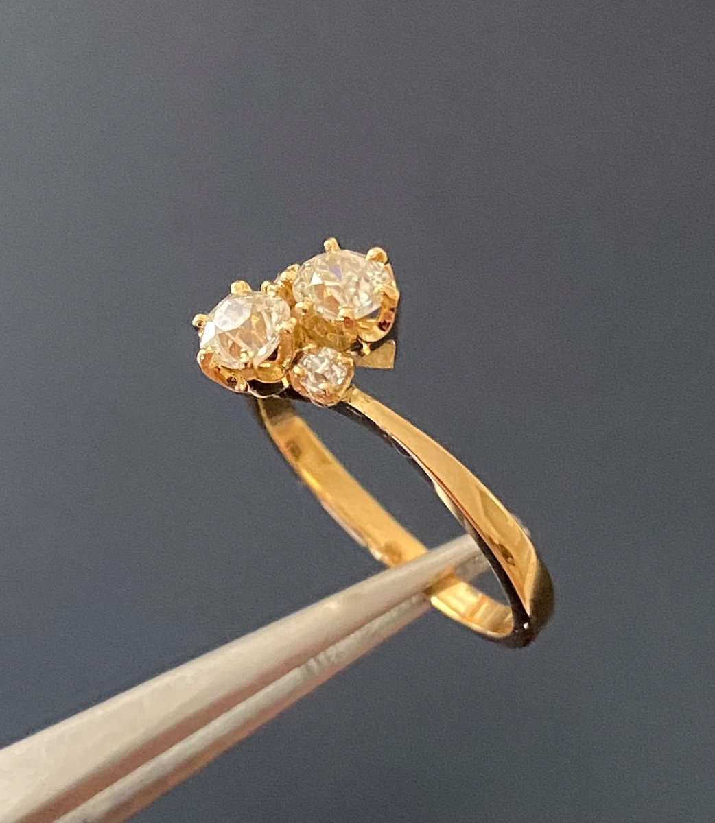 Bague Or Et Diamants-photo-8