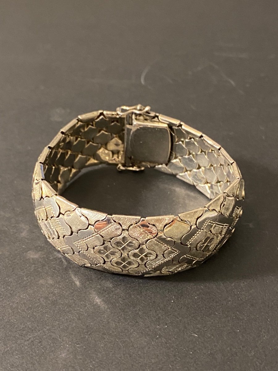 Articulated Silver Bracelet-photo-2