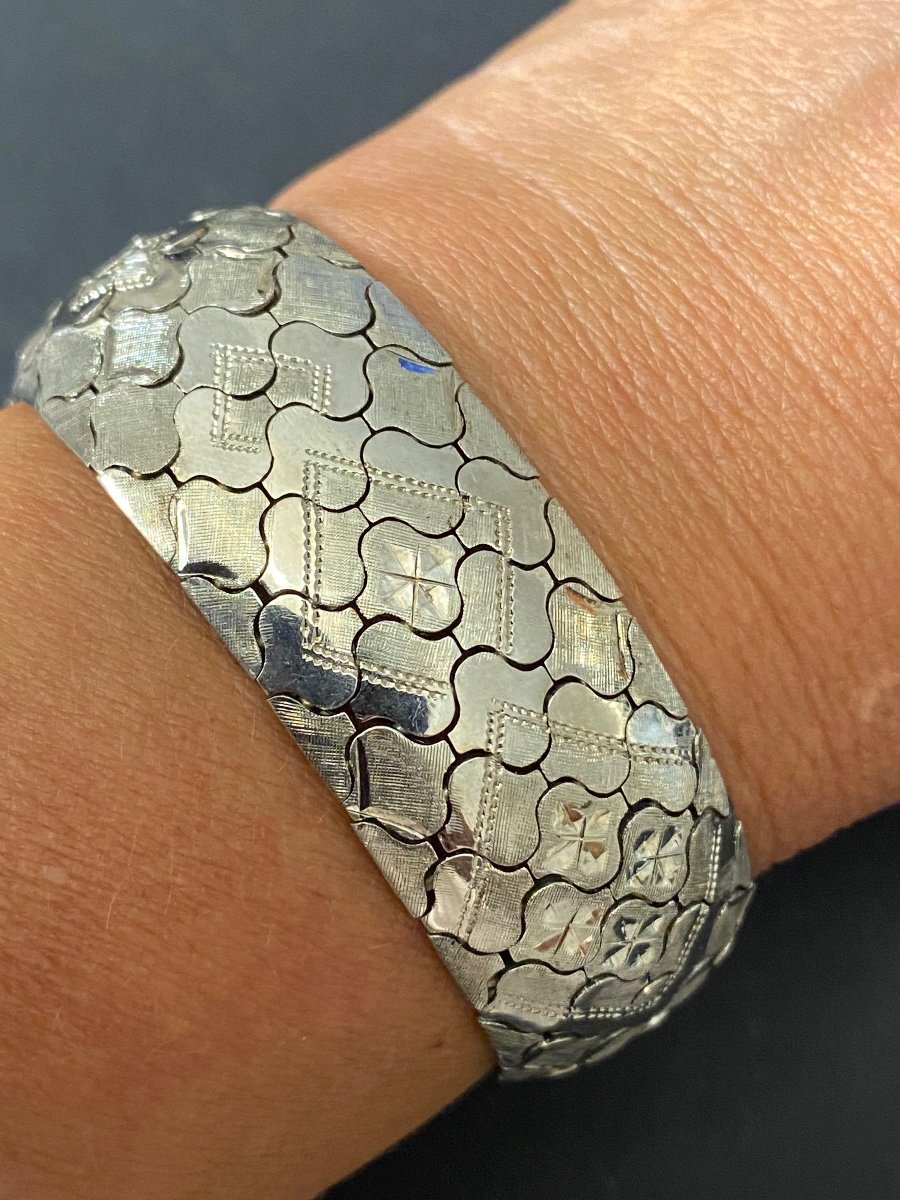 Articulated Silver Bracelet