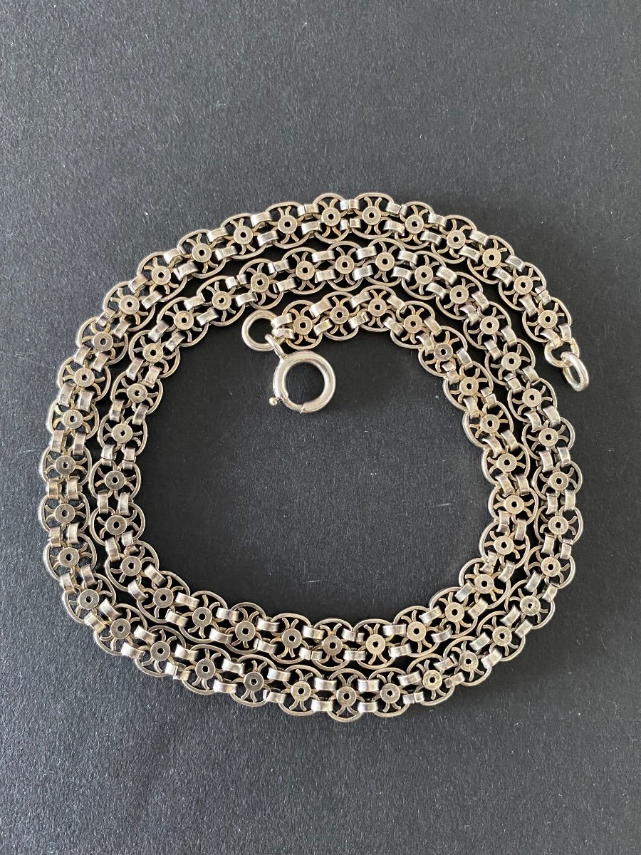 Old 800/1000 Silver Necklace