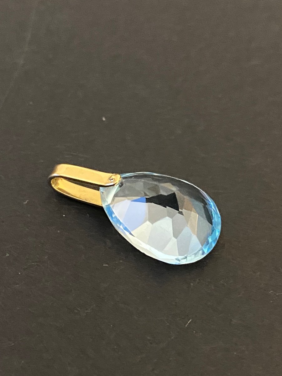 Gold And Topaz Pendant-photo-4