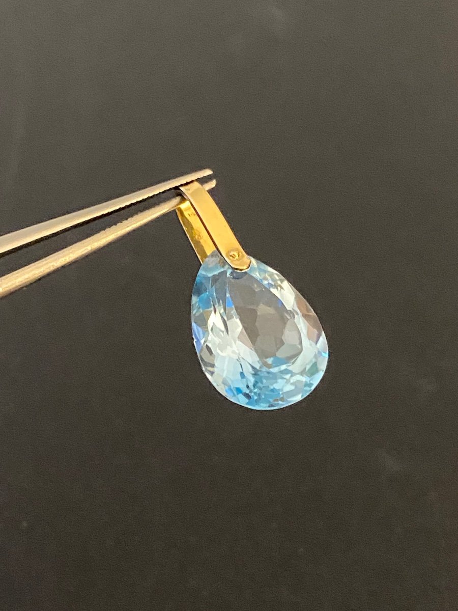 Gold And Topaz Pendant-photo-4