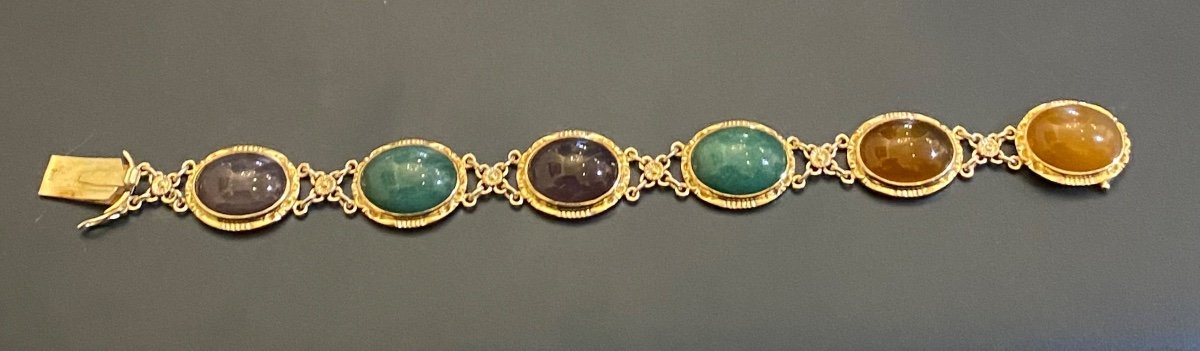 Bracelet Vermeil Et Pierres-photo-2