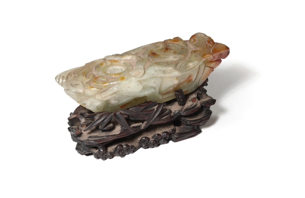 Rince-pinceaux En Jade - Chine. XIXème Siècle.-photo-2