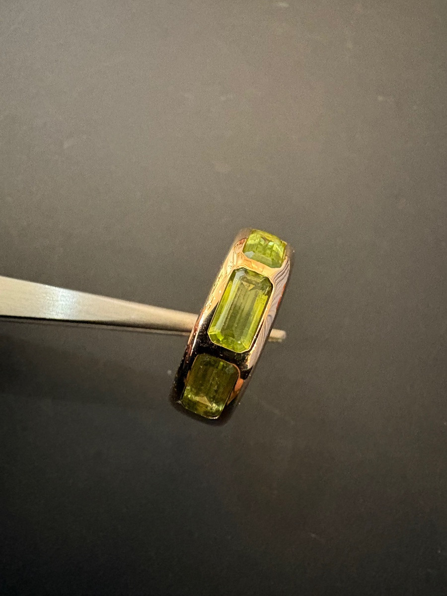 POMELLATO: Bague en or rose Icónica et péridot-photo-3