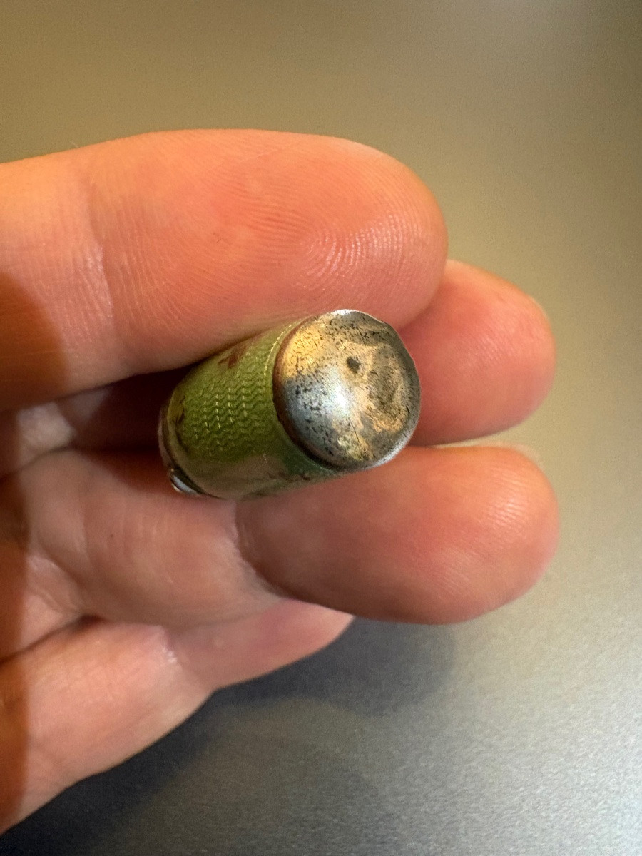 Art Deco Telescopic Cigarette Holder And Case In Silver 800/1000 Eme.-photo-1