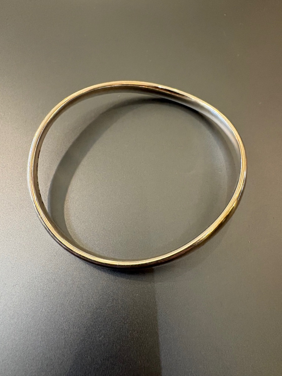 Georg Jensen: Vintage Bracelet In 925/1000 Sterling Silver.-photo-3