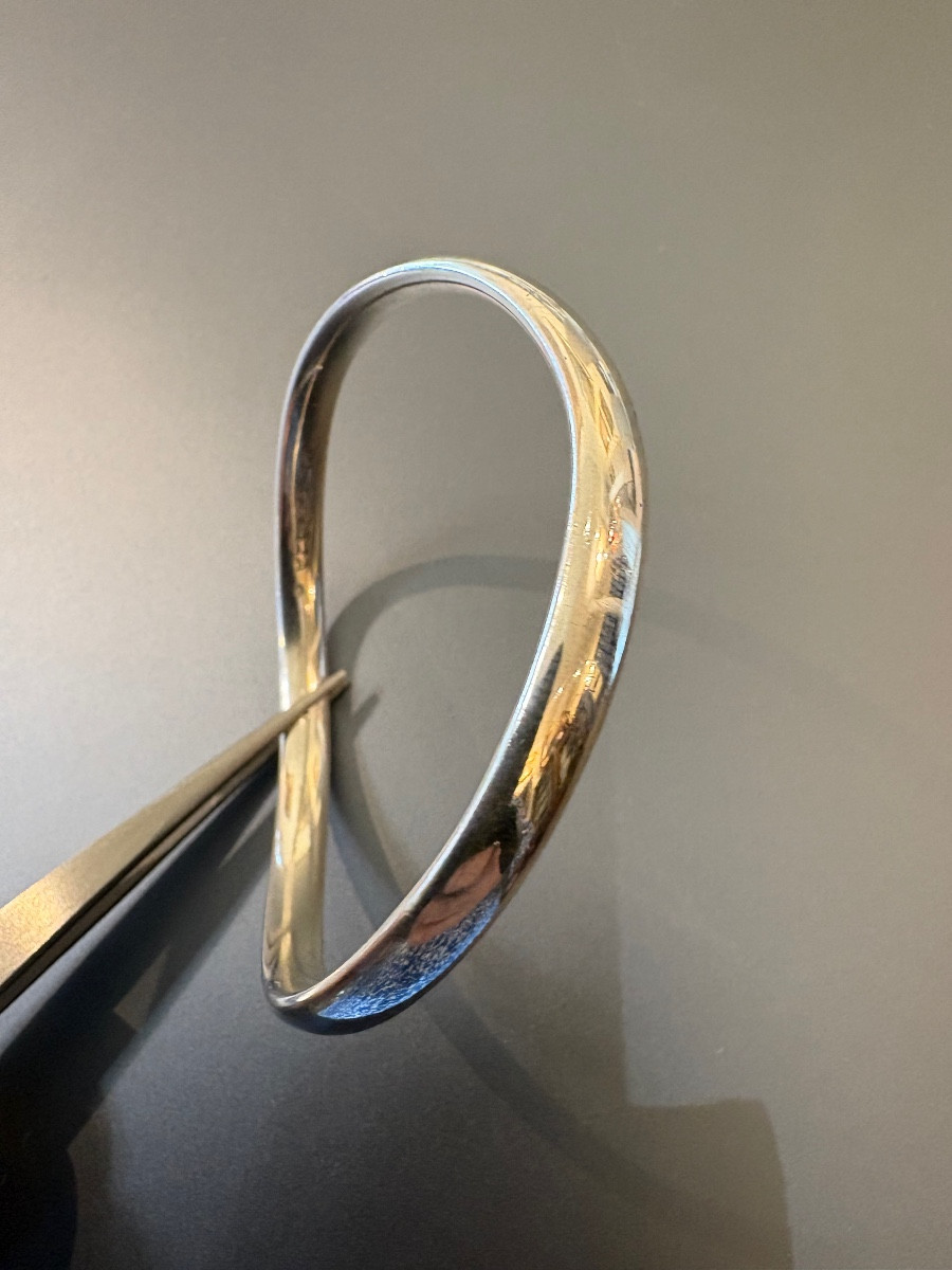 Georg Jensen: Vintage Bracelet In 925/1000 Sterling Silver.