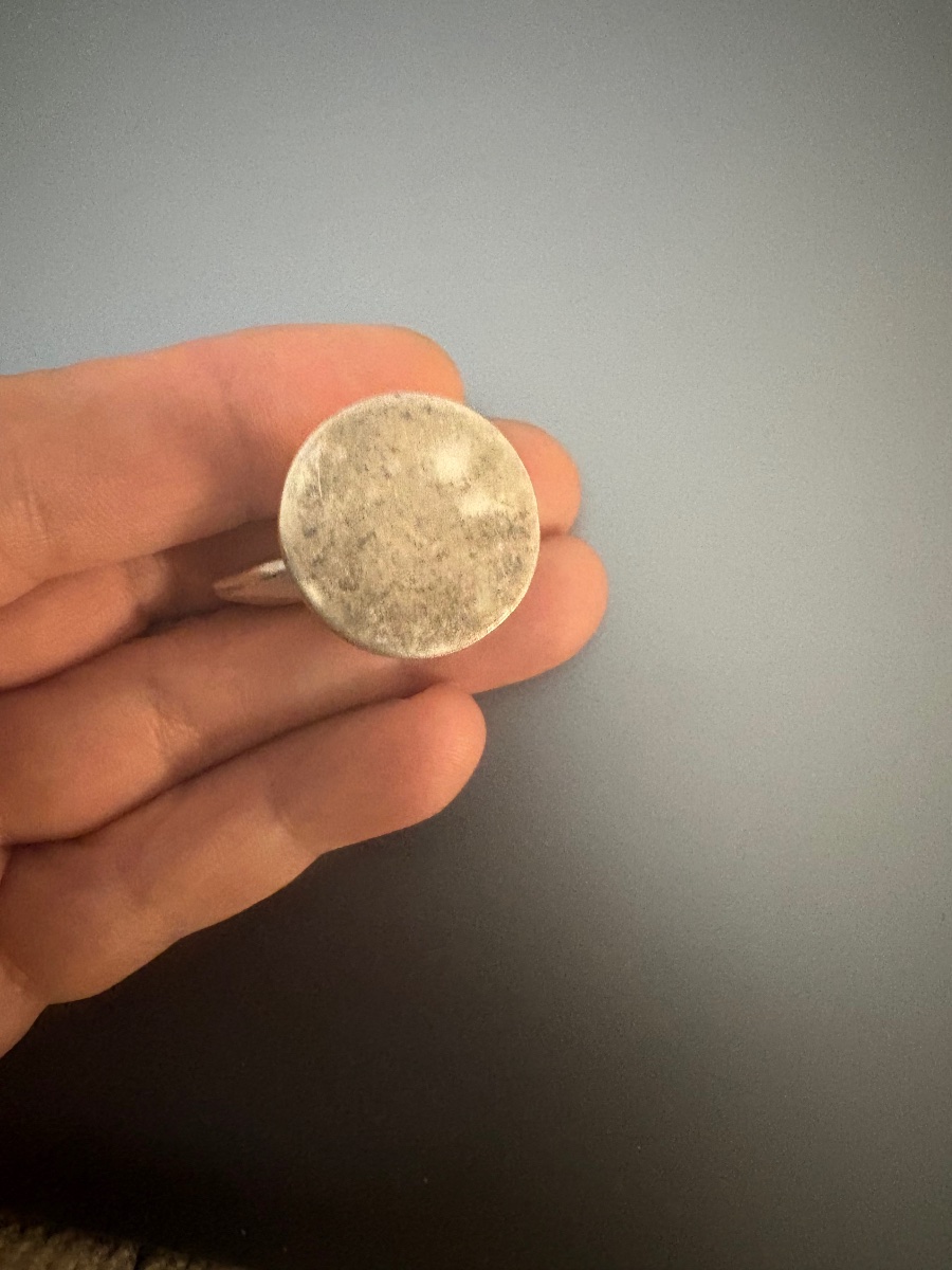 Art Nouveau: Cachet Sceau en argent 800/1000 ( sanglier ). -photo-4