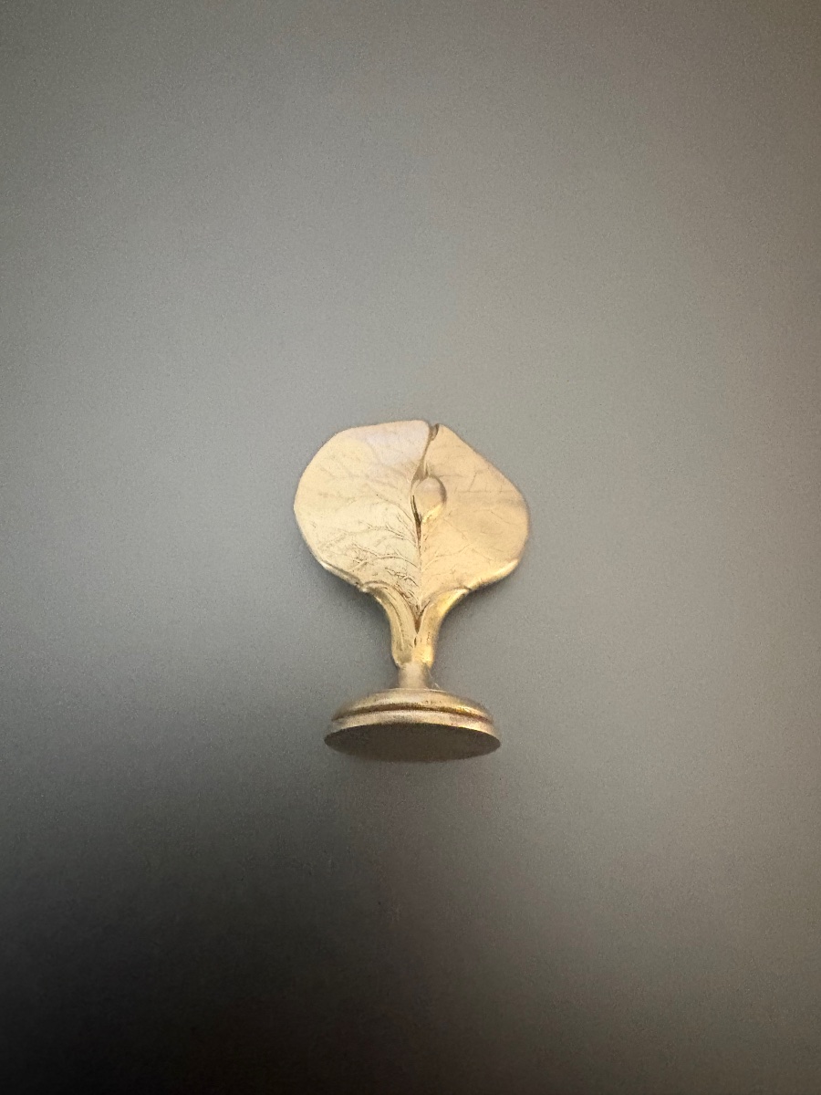 Art Nouveau: Cachet Sceau en argent 800/1000 ( sanglier ). -photo-2