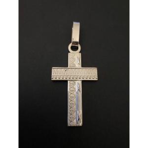 Croix Christofle Argent 925/1000 Eme