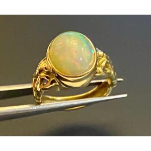 Old Gold And Opal Ring