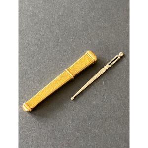 Vermeil Needle Case 