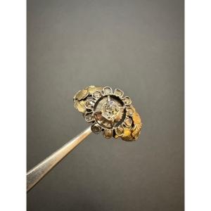 XVIII Siècle: Bague Géorgienne Antique avec diamants.