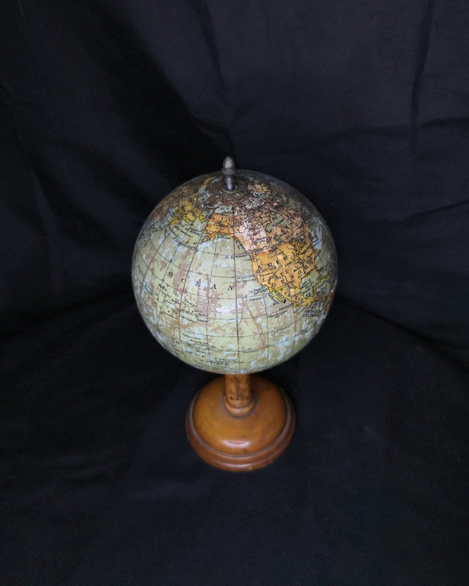 G. Thomas Cabinet Globe - Late 19th Century-photo-3