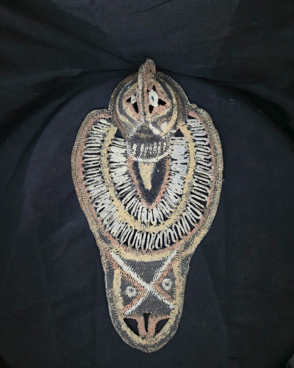 Masque tribal tressé – Art Premier - Début XXe siècle