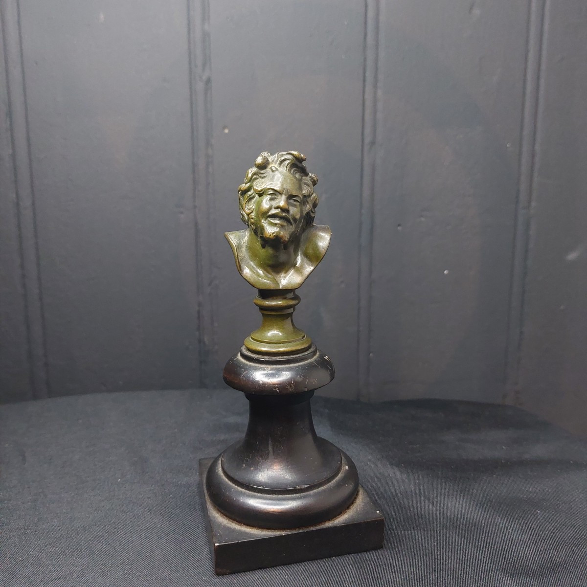 Bronze satyre faune 19ème 